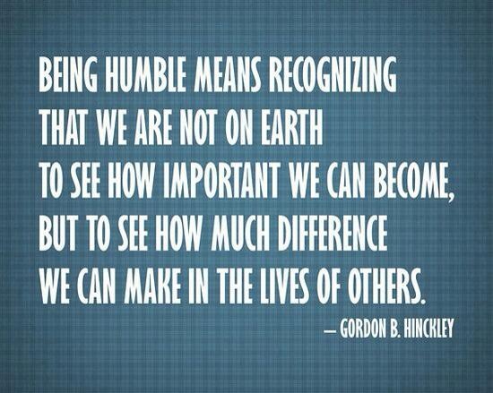 humility
