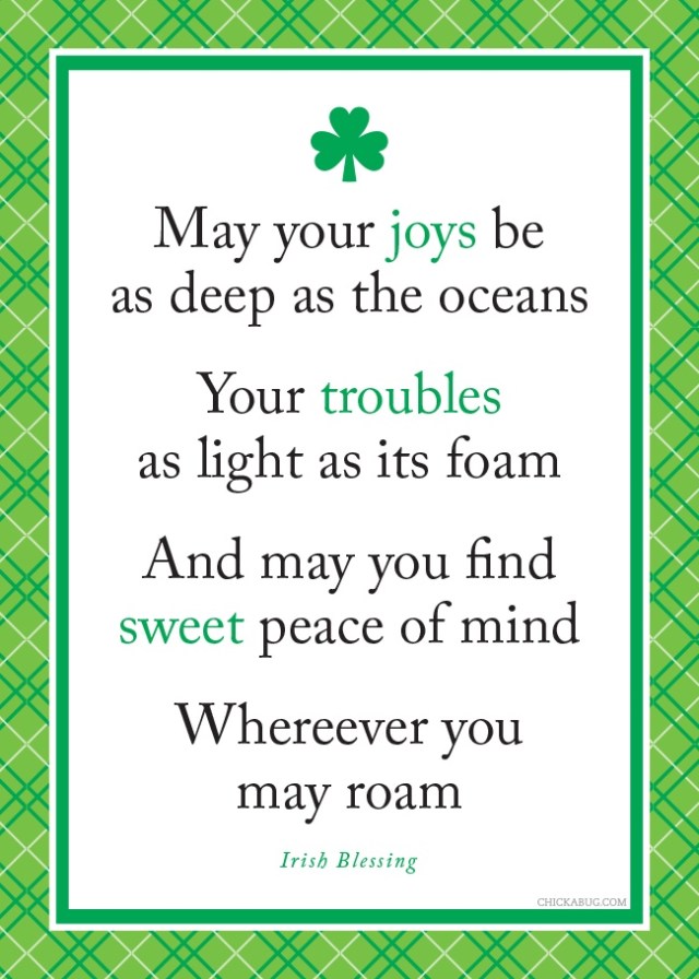 Irish Blessing
